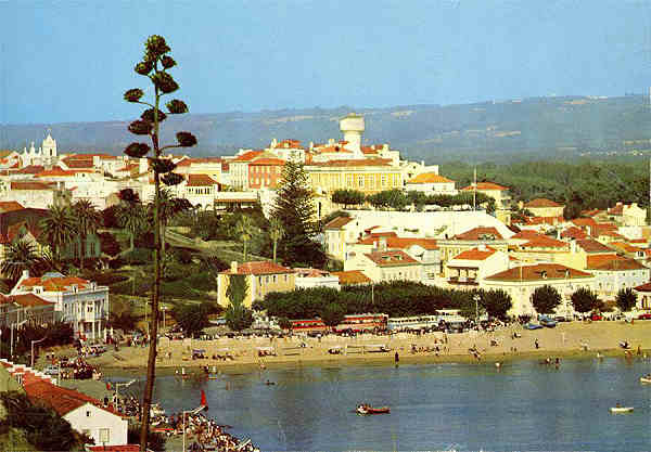 N.� 748 - S. MARTINHO DO PORTO (Portugal) Vista parcial - Colec��o Passaporte (LOTY), Tel. 52850 Lisboa - S/D - Dimens�es: 14,7x10,3 cm. - Col. HJCO (Circulado em 1968)