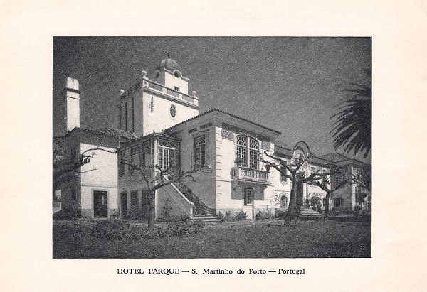 S/N - Portugal-S.Martinho do Porto - Editor Hotel Parque - S/D - Dimens�es: 15x10,2 cm. - Col. Miguel Chaby.