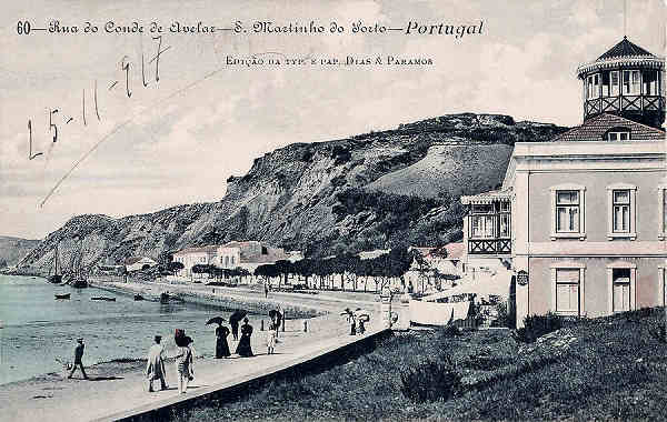 N.� 60 - Portugal S. Martinho do Porto - Editor Dias e Paramos Editado em 1906) - Dimens�es: 9x14 cm. - Col. M. Chaby