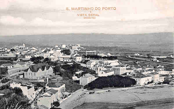 N� 2 - Portugal - S. Martinho Porto. Vista geral - Editor Paulo E Guedes - Dim. 90x14 cm. (1902) - Col. M. Chaby