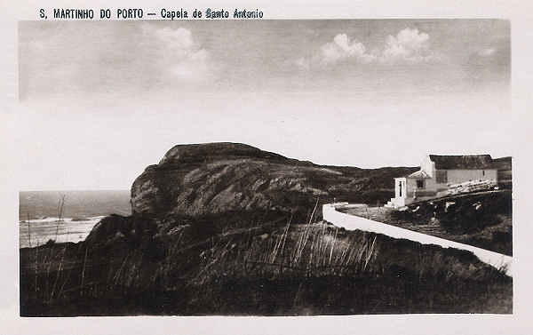 N� 10 - Portugal. S. Martinho do Porto. Capela de Santo Antonio - Edi��o Julio Mira Coelho - Dim.9x14 cm. - Col. M. Chaby