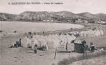 N� 1 - Portugal. S. Martinho Porto. Praia de banhos - Editor Alberto Malva (1920) - Dim. 9x14 cm  - Col. Miguel Chaby
