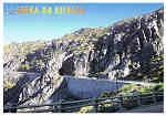 SEV - 0002 SERRA DA ESTRELA (PARQUE NATURAL) Beira Alta PORTUGAL  T�nel no sop� do C�ntaro Raso - Ed. GRAFIPOST - Editores e Artes Gr�ficas, Lda - TEL.: 214342080 FILIAL-LOUL� - 2006 - Dim. 15x10,5 cm - Col. Manuel B�ia (2010)