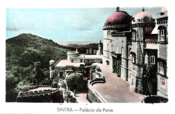 SN - SINTRA. Pal�cio da Pena - Editor n�o indicado - SD - Dim. 9,2x6 cm - Col. A. Monge da Silva (cerca de 1960)