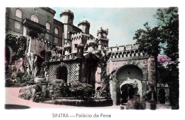 SN - SINTRA. Pal�cio da Pena - Editor n�o indicado - SD - Dim. 9,2x6 cm - Col. A. Monge da Silva (cerca de 1960)