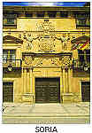 N.� 213 - Soria. Palacio de los Condes de G�mara. Portada - Ed. PAPEL PILUCA - Tel. 915 001 882 - S/D - Dim. 10,4x15 cm. - Col. Manuel B�ia (2009).
