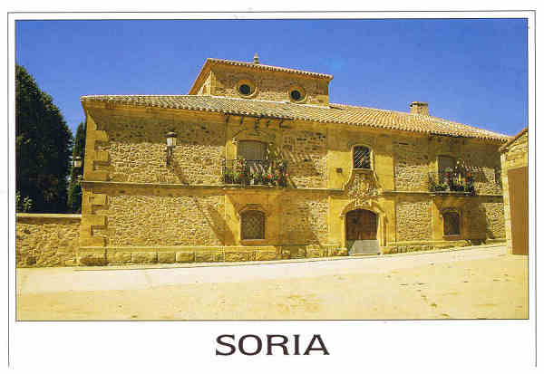 N.� 399 SORIA. Palacio de la Media Naranja. Narros - Ed. PAPEL PILUCA - Tel. 915 001 882 - S/D Dim. 14,9x10,4 cm. - Col. Manuel B�ia (2009).