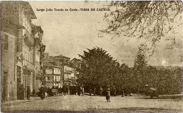 SN - Viana do Castelo - Largo Joao Tomas da Costa - Editor n�o indicado - SD - Dm. 14x8,6 cm - Col. M. Soares Lopes