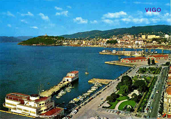 N.� 147 - VIGO: Avenidas y Jardines de Elduayen - Edi��o ARRIBAS, Zaragoza - S/D - Dimens�es: 14,9x10,4 cm. - Col. Gaspar Albino (1960).