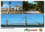 N.� 6652 - VILA REAL DE ST. ANT�NIO Algarve - Ed. Artes Gr�ficas - SD - Dim. 15x10,5 cm. - Col. M�rio Silva.