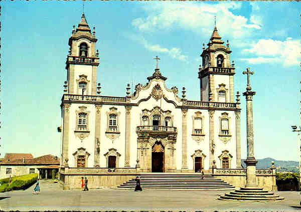 N.� 274/Pr. - Viseu-Igreja da Miseric�rdia (estilo barroco) - Edi��o "Portugal Tur�stico" - S/D - Dimens�es: 14,8x10,3 cm. - (Circulado em 1967) - Col. HJCO