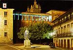 N.� 88 - Viseu - Pra�a D. Duarte (vista nocturna) - Lifer - Porto - S/D - Dimens�es: 14,9x10,3 cm - Col. Gaspar Albino.