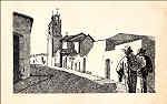 SN - ALDEIA NOVA DE S�O BENTO. Igreja de S�o Francisco - Edi��o FRANCISCO DA CRUZ LOURO (desenho de 1936) - SD - Dim. 13,9x 8,9 cm - Col. A. Monge da Silva