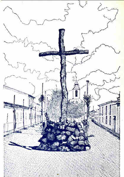 SN - ALDEIA NOVA DE S�O BENTO. O Largo da Igreja - Edi��o FRANCISCO DA CRUZ LOURO - SD - Dim. 14,8x10,5 cm - Col. A. Monge da Silva