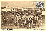 N.� 7 - Alfeizer�o. Vista do mercado mensal - Clich� da Fotografia Pereira, Caldas da Rainha - Dimens�es: 14,5x10 cm. - Col. an�nimo (circulado 29-4-1956) 