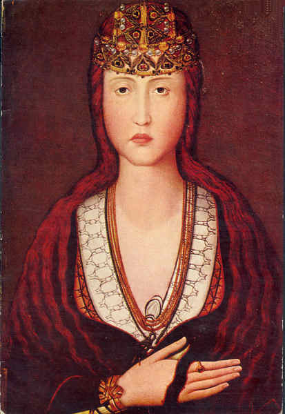 N� 2 Serie 64 - Aveiro Portugal Sta Joana Princesa Padroeira da cidade - Ed. Comiss�o Municipal de Turismo de Aveiro - SD - 15x10,2 - Col. M. B�ia.