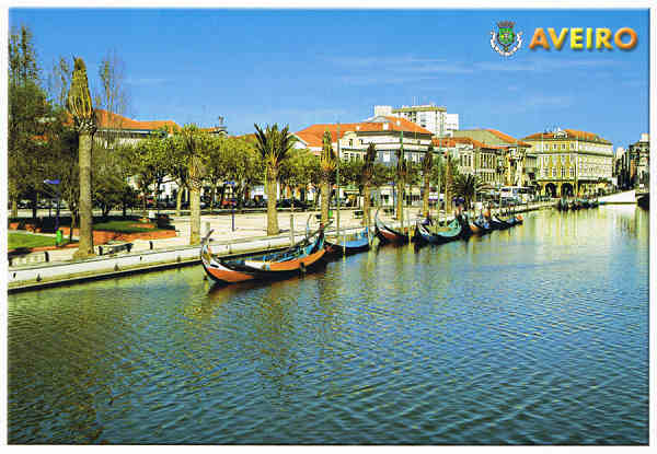 N� 99 AVR - AVEIRO Canal Central Costa de Prata - PORTUGAL - GRAFIPOST - Editores e Artes Gr�ficas, Lda LOUL� -2006 - Dim. 15x10,5 cm. - Col. F�tima B�ia.