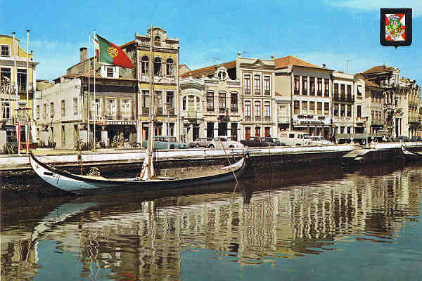 N� 550 - AVEIRO Portugal - Pormenor da Ria - Edi��o LIFER - Porto - Ediciones FISA - Piqu�, 4 - Barcelona - SD - Dimens�es 14,9x10,4 cm. - Col. F�tima B�ia.