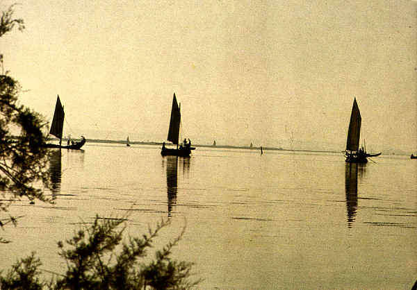 N.� 2221 - AVEIRO Portugal Ria - Edi��o do Centro de Caridade "Nossa Senhora do Perp�tuo Socorro" - S/D - Dimens�es: 14,9x10,4 cm. - Col. �nio Semedo.