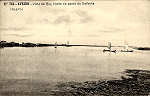 N� 0764-AVEIRO - Vista da Ria, tirada da ponte da Gafanha - Edi��o MALVA - SD - Dim. 13,8x8,7 cm. - Col. Paulo Neves.