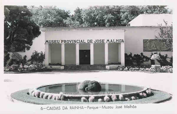 N� 6 - Portugal. Caldas da Rainha. Museu Jos� Malhoa - Colec��o D�lia - Editado 1955 - Dim. 14x9 cm. - Col. M. Chaby