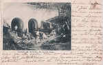 N� 8 - Portugal. Caldas da Rainha. Rio do Fiel Amigo - Editor Cabeleireiro de Lisboa, Pra�a Maria Pia n� 12 - Editado em 1903 - Dim.  9x14,3 cm. - Col. M. Chaby