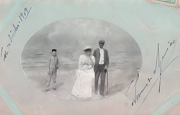 SN - Portugal. Caldas da Rainha - Foz do Arelho - Edi��o an�nima - Circulado em 1909 - Dim. 9x14 cm - Col. Jos� Saloio