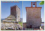 N� 2 - Celorico da Beira. Torre de Menagem do Castelo Medieval. Torre do Rel�gio. Beira Alta - Atlanticpost - Exclusivo de Quiosque Foguete - SD - Dim 15x10,5 cm. - Col. F. B�ia (2007)