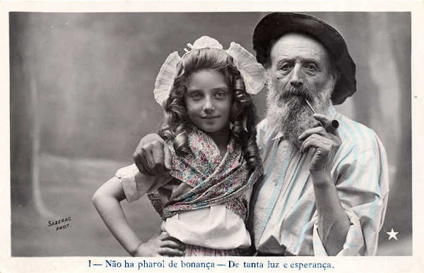 I - Av� e neta - Editor Esteves & C�, Lisboa - Edi��es ETOILE, Paris - Dim. 13,9x9 cm - Col. Am�lcar Monge da Silva (cerca de 1910)