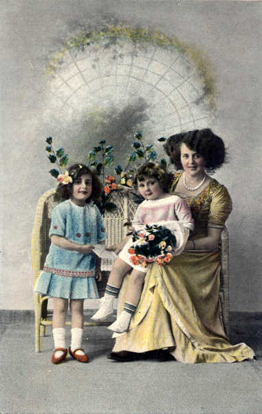 S�rie 1249 - Edi��o an�nima impressa na Alemanha - Dim. 13,7x8,7 cm - Col. Am�lcar Monge da Silva (cerca de 1910)