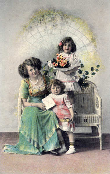 S�rie 1249 - Edi��o an�nima impressa na Alemanha - Dim. 13,7x8,7 cm - Col. Am�lcar Monge da Silva (cerca de 1910)