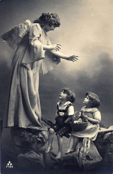 S�rie 7185 - Edi��o an�nima - Dim. 13,2x8,6 cm - Col. Am�lcar Monge da Silva (cerca de 1910)