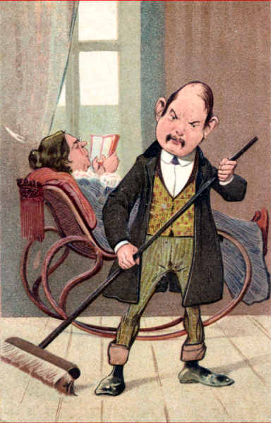 Serie 6538 - Postal em  relevo - Edi��o Paul Finkenrath, Berlin - Dim. 13,7x8,8 cm - Col. Am�lcar Monge da Silva (cerca de 1906)