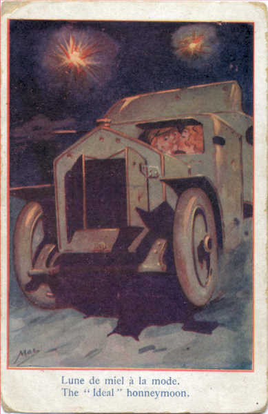 Serie 18 - Lua de mel na moda - Edi��o Lafayette, Franca - Circulado em 1917 - Dim. 14x9 cm - Col. Am�lcar Monge da Silva