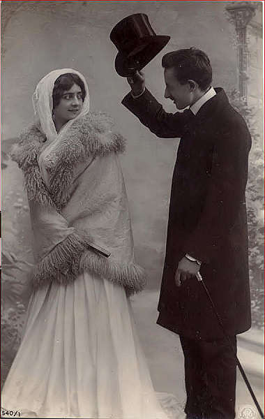 S�rie 540/1 - Editor Neue Phtographiche Gesellschaft AG, Steglitz, Alemanha - Dim. 13,7x8,5 cm - Col. Am�lcar Monge da Silva (cerca de 1904)