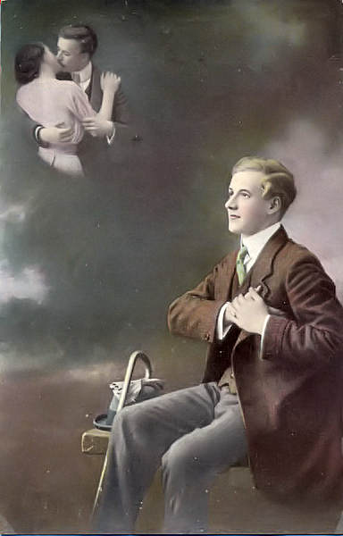 Serie 1144 - Edi��o alem� an�nima - Dim. 13,6x8,8  cm - Col. Am�lcar Monge da Silva (cerca de 1910)