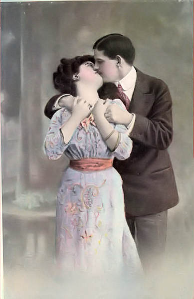 Serie 1151 - Edi��o an�nima alem� - Dim. 13,6x8,7  cm - Col. Am�lcar Monge da Silva (cerca de 1910)