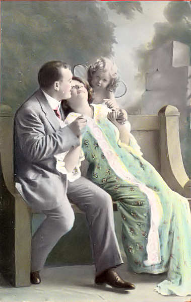 S�rie 1160 - Edi��o an�nima alem� - Dim. 13,5x8,6 cm - Col. Am�lcar Monge da Silva (cerca de 1910)