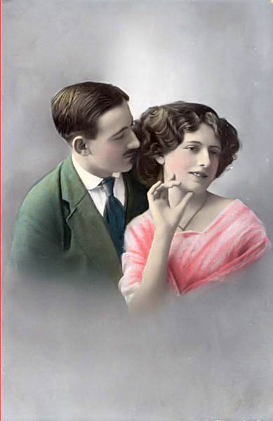 S�rie 1244 - Edi��o an�nima alem� - Dim. 13,5x8,8 cm - Col. Am�lcar Monge da Silva (cerca de 1910)