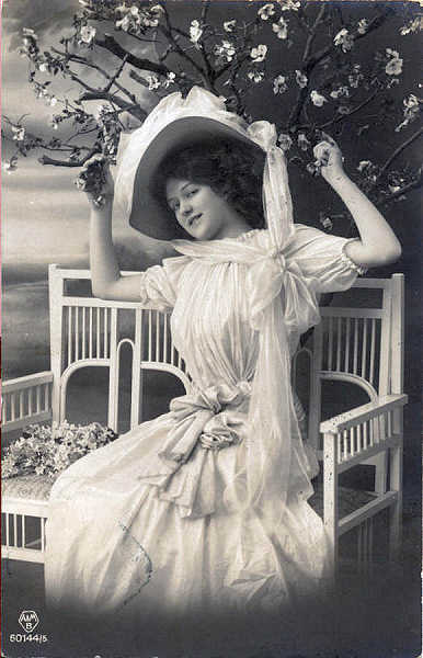 S�rie 60144-5 - Edi��o A & M, Berlin - Circulado em 1912 - Dim. 13,7x8,6 cm - Col. Am�lcar Monge da Silva