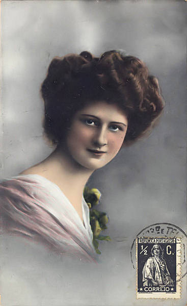 S�rie 4532-1 - Edi��o an�nima, �ustria - Circulado em 1913 - DIm. 13,9x8,6 cm - Col. Am�lcar Monge da Silva