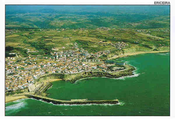 N.� 177 - ERICEIRA - Portugal. Vila piscat�ria recheada de ... importantes. - Ed. BORGES GARCIA, LDA - R. S.BENTO,63 - 1200 LISBOA - S/D Dim: 14,9x10,5cm. - Col. Manuel B�ia