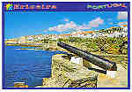 N.� 7 ERICEIRA "O velho canh�o e a Vila". Costa de Lisboa PORTUGAL - Ed. ATLANTICPOST Exclusivo Papelaria Jo�o" Telef.: 261 863 558 - S/D - Dim. 15x10,5 cm. - Col. Manuel B�ia (2009).