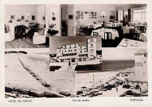 N� 4 - Portugal. Caldas da Rainha. Foz do Arelho. Hotel do Facho - Editor Hoteis Internacionais, Lda (1960) - Dim. 15x10 cm - Col. Diamantino Fernandes