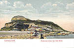 SN - Panorama from the Old Mole - Editor �V. B. Cumbo�, Gibraltar - Circulado em  1902 - Dim. 13,6x8,8 cm - Col. A. Monge da Silva