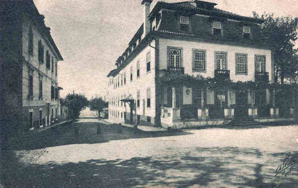 sn - Portugal. Granja (Vila Nova de Gaia). HOTEL DA GRANJA - Cliche Alv�o - Dim. 14x9 cm. - Col. M. Chaby