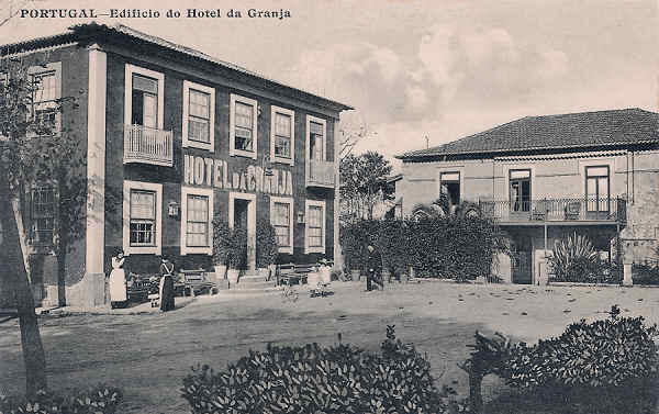 sn - Portugal. Granja (Vila Nova de Gaia). Edificio do Hotel da Granja - Editor an�nimo - Dim. 14x9 cm. - Col. M. Chaby