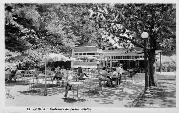 N� 72 - LEIRIA. Esplanada do Jardim P�blico - Col. Passaporte Loty - Dim. 14x9 cm. - Col. Dulce Gabriel