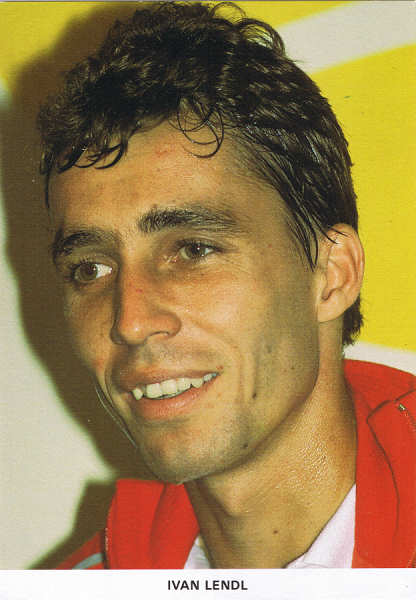 L6/SP.8153 - IVAN LENDL - Ed. WORLD COPYRIGHT MICHAEL COLE CAMERAWORK THE AVENUE BECKENHAM KENT PUBLISHED BY LE-ROYE PRODUCTIONS - SD - Dim. 10,4x14,8 cm - Col. Manuel B�ia (1986)