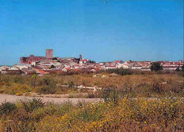 N� 13 - MOURA. Vista Geral - Edi��o C�mara Municipal de Moura (1980) - Dim. 15x10,5 cm - Col. A. Monge da Silva
